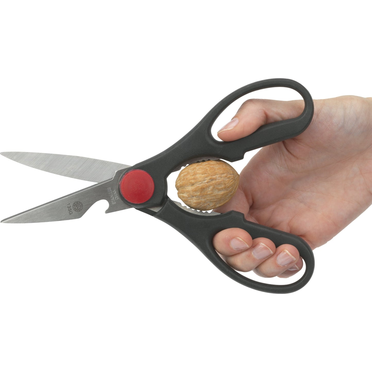 Multifunctional Kitchen Scissors – Durable Stainless Steel, for Cutting, Chopping & Everyday Use.