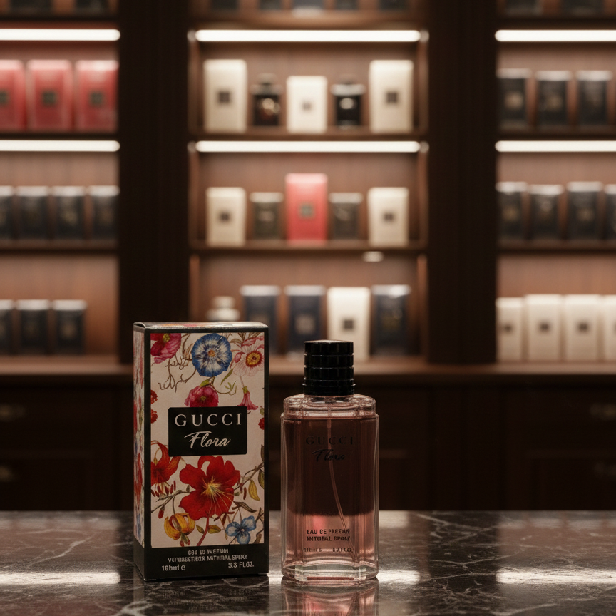 Gucci Flora Eau de Parfum – 100ml Premium Long-Lasting Fragrance for Women, Elegant Floral Scent