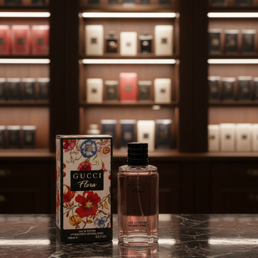 Gucci Flora Eau de Parfum – 100ml Premium Long-Lasting Fragrance for Women, Elegant Floral Scent