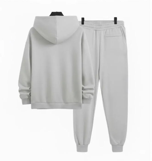 2 Pcs Men's Polyester Printed Hoodie Trac